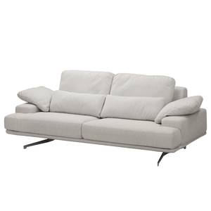 Sofa Lurrip II (2-Sitzer) Webstoff - Webstoff Delea: Hellgrau