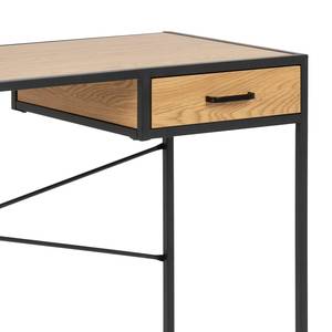 Bureau Coogee III wild eikenhouten look/zwart