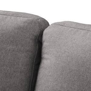 Ecksofa Hendra II Webstoff - Webstoff Delea: Dunkelgrau - Longchair davorstehend links