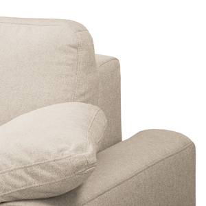 Ecksofa Hendra II Webstoff - Webstoff Delea: Beige - Longchair davorstehend rechts