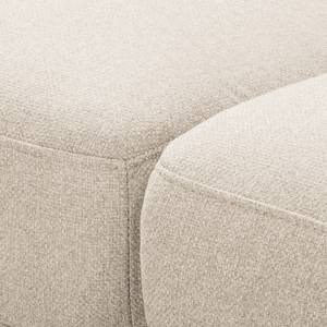 Ecksofa Hendra II Webstoff - Webstoff Delea: Beige - Longchair davorstehend rechts