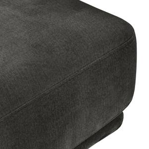 Ecksofa Lurrip II Webstoff - Samt Onoli: Bisonbraun - Longchair davorstehend links