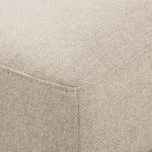 Ecksofa Lurrip II Webstoff - Webstoff Delea: Beige - Longchair davorstehend rechts