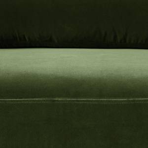 Divano Pouch (3 posti) Velluto - Verde scuro