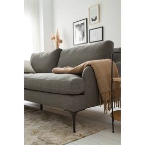 Sofa Peritz (3-Sitzer) Webstoff - Grau / Beige