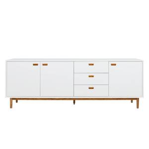 Dressoir Svea III wit/eikenhouten look