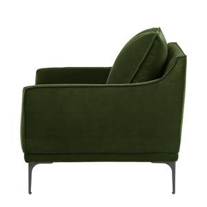 Fauteuil Pouch Velours - Vert foncé