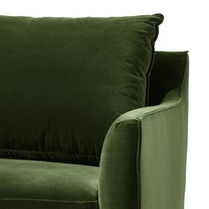 Sessel Pouch Samt - Dunkelgrün