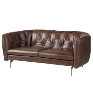 Sofa Los Andes (2,5-Sitzer) Echtleder - Braun