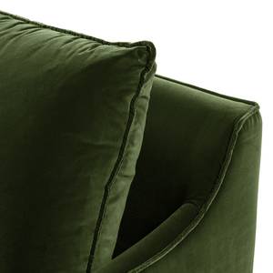 Sofa Pouch (2-Sitzer) Samt - Dunkelgrün