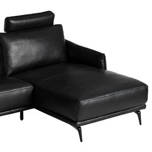 Ecksofa Harlev Echtleder - Longchair davorstehend rechts