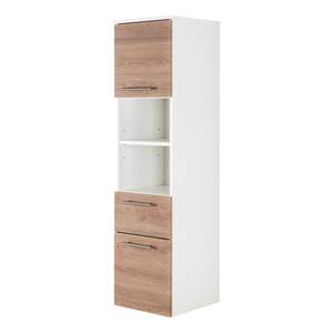 Hoge kast Viva Lichte eikenhouten look