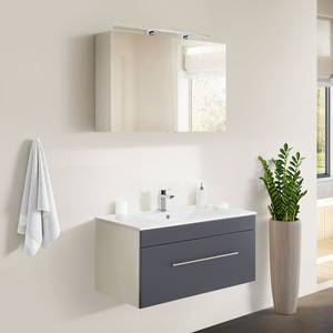 Salle de bain Viva VI (2 éléments) Éclairage inclus - Anthracite