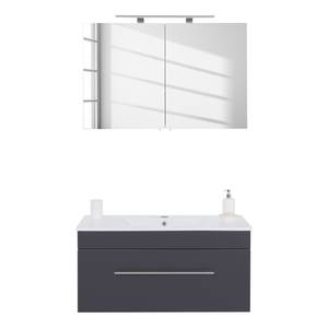 Salle de bain Viva VI (2 éléments) Éclairage inclus - Anthracite