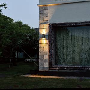 LED-Wandleuchte Outdoor Collection I Aluminium - 2-flammig