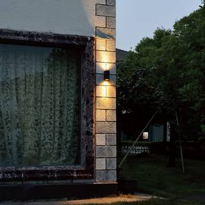 LED-Wandleuchte Outdoor Collection II Aluminium - 2-flammig