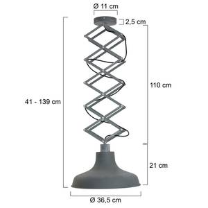 Hanglamp Mexlite IV ijzer - 1 lichtbron