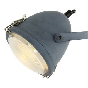 Lampe Mexlite II Acier / Verre transparent - 1 ampoule