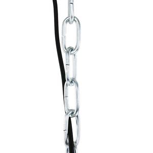 Hanglamp Bikkel III staal/glas - 1 lichtbron - Grijs