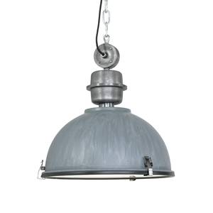 Hanglamp Bikkel I staal/glas - Grijs - Aantal lichtbronnen: 2