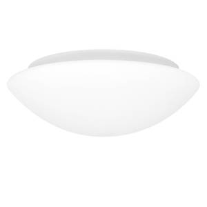 LED-plafondlamp Tyabb glas/staal - 1 lichtbron