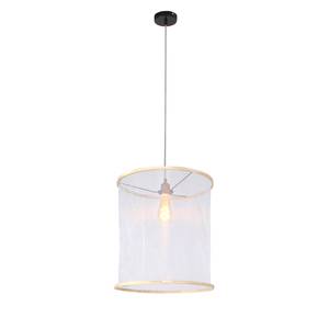 Hanglamp Mexlite VII textielmix/ijzer - 1 lichtbron