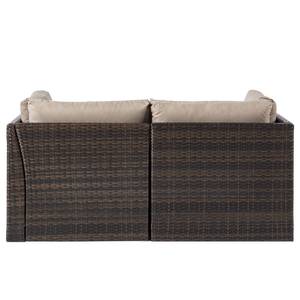 Loungeset Paradise Lounge I (4-delig) polyrotan/nylon - bruin/beige