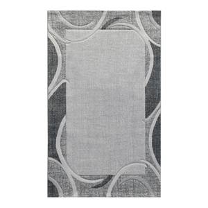 Laagpolig vloerkleed Efes Curl geweven stof - Grijs - 160 x 230 cm
