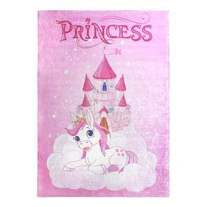 Tapis enfant Caimas Girl Tissu - Rose - 120 x 170 cm