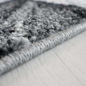 Laagpolig vloerkleed Tuana Beauty geweven stof - lichtgrijs/grijs - 160 x 230 cm