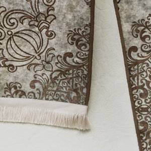 Laagpolig vloerkleed Caimas Royal geweven stof - Beige/bruin - 120 x 170 cm