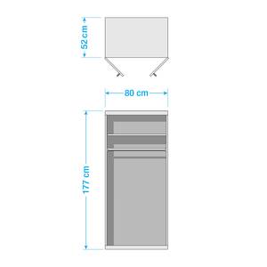 Drehtürenschrank Wied Weiß