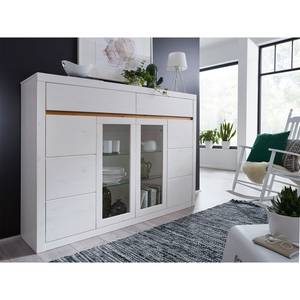 Buffet haut Maceio II Pin massif - Pin blanc