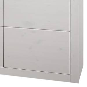 Armoire vitrine Maceio II Pin massif - Pin blanc