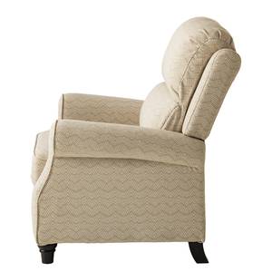 Relaxfauteuil Tinamba geweven stof - beige