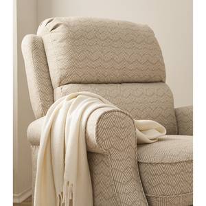 Relaxfauteuil Tinamba geweven stof - beige