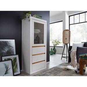 Highboard Maceio III massief grenenhout - Pijnboomhout wit