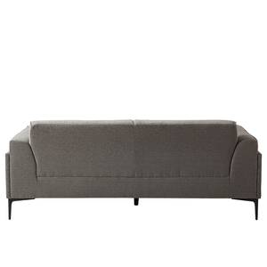 Sofa Ainslie (3-Sitzer) Webstoff - Grau