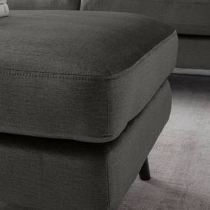 Hocker Tennyson fluweel - grijs