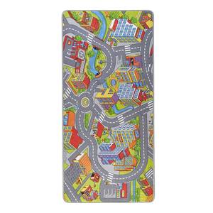 Kinderteppiche Smart City Mischgewebe - Grau / Multi - 160 x 240 cm