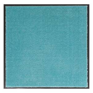 Deurmat Banjup textielmix - Turquoise - 100 x 100 cm