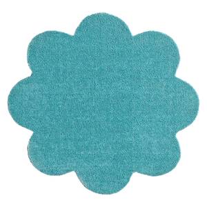 Deurmat Banjup Flower textielmix - Turquoise