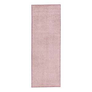 Tapis de couloir Pure Tissu mélangé - Rose - 80 x 300 cm