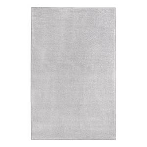 Laagpolig vloerkleed Pure textielmix - Lichtgrijs - 80 x 150 cm