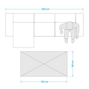 Kurzflorteppiche Pure Mischgewebe - Lichtgrau - 80 x 150 cm