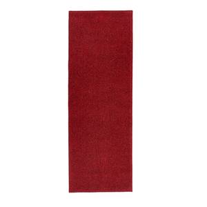 Tapis de couloir Pure Tissu mélangé - Rouge - 80 x 300 cm