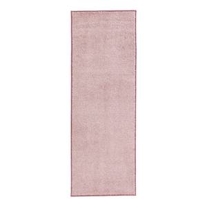 Tapis de couloir Pure Tissu mélangé - Rose - 80 x 400 cm