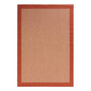 Laagpolig vloerkleed Simple textielmix - Rood - 160 x 230 cm