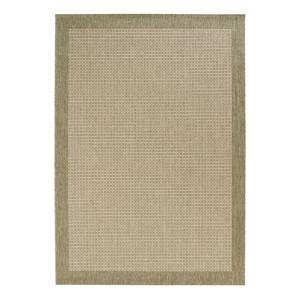 Laagpolig vloerkleed Simple textielmix - Lindegroen - 160 x 230 cm