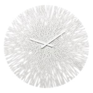 Horloge murale Silk Matière plastique - Blanc